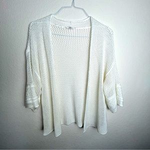 Time & Tru Open Front Cardigan Size L